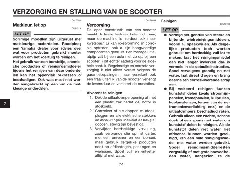 periodiek onderhoud en afstellingen - Handleidingen