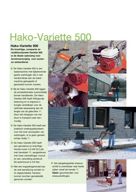 Hako-Variette 350 en 500