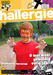 HALLERGIE 39.pdf - Jeugddienst Halle