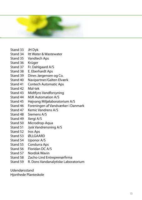 Vandværksudstilling 20. marts 2010 Vandværksudstilling