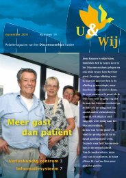U&Wij november 2011 - Diaconessenhuis Leiden