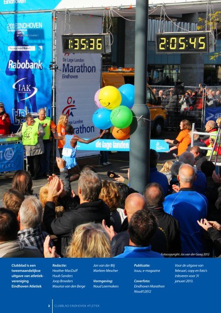 Nieuwjaarsreceptie Lichtjesroute Run 2012 Onderscheiding Chris ...