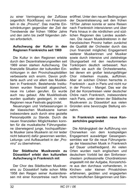 NeueChorszene 04 - Ausgabe 1/2006