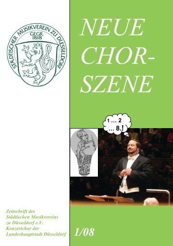 NeueChorszene 07 - Ausgabe  1/2008