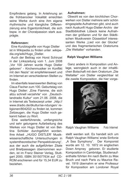 NeueChorszene 08 - Ausgabe 2/2008