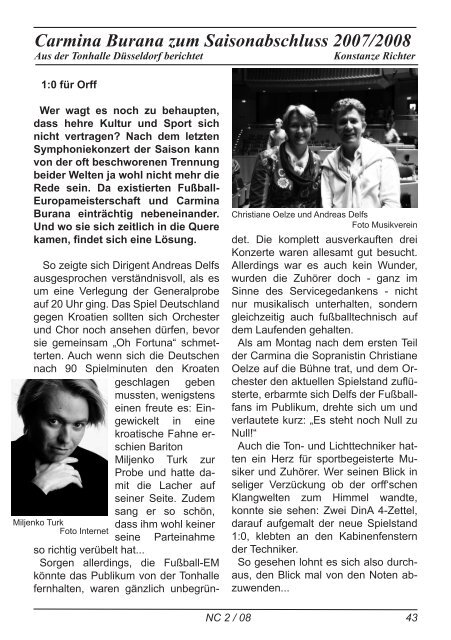 NeueChorszene 08 - Ausgabe 2/2008