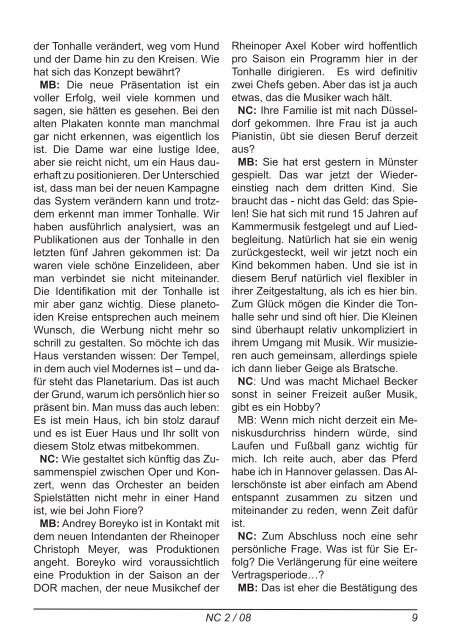 NeueChorszene 08 - Ausgabe 2/2008