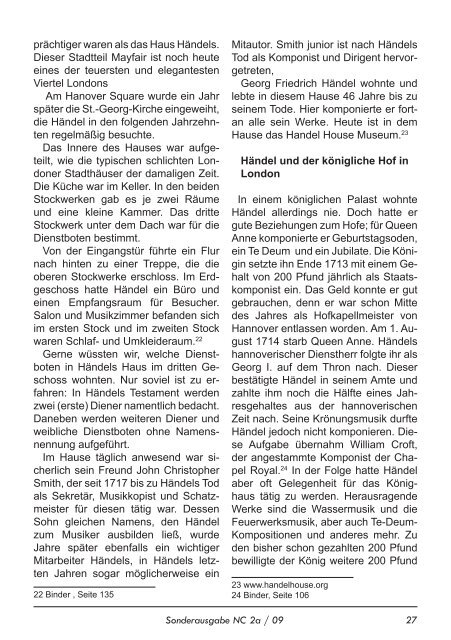NeueChorszene 11 - Ausgabe 2a/2009