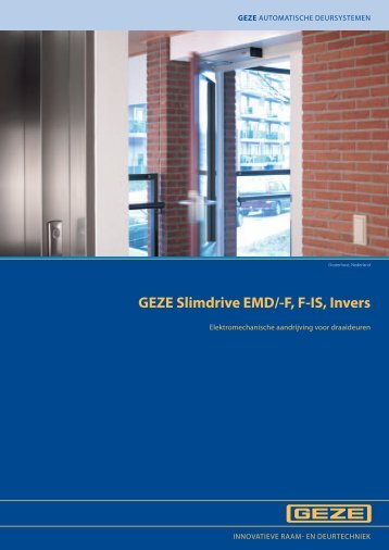 GEZE Slimdrive EMD/-F, F-IS, Invers