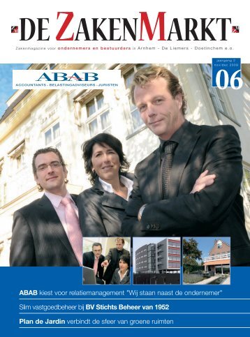 ABAB kiest voor relatiemanagement "Wij staan ... - De Zakenmarkt