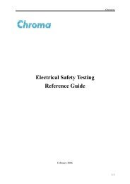 Electrical Safety Testing Reference Guide - INFN