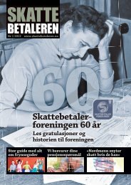 Skattebetaleren 1 2012 - Skattebetalerforeningen