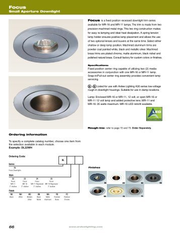 Focus/Varianti - Ardee Lighting