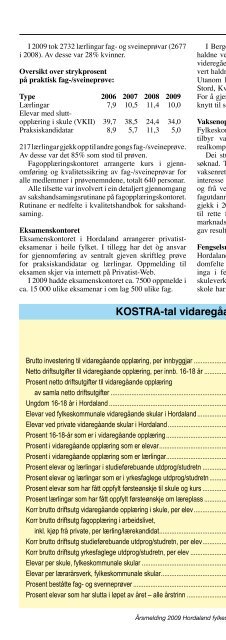 Årsmelding for Hordaland fylkeskommune - Politiske saker ...