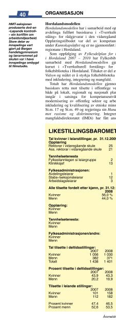 Årsmelding for Hordaland fylkeskommune - Politiske saker ...