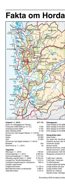 Årsmelding for Hordaland fylkeskommune - Politiske saker ...