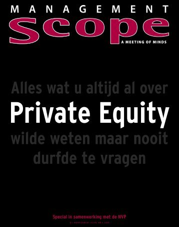 Wat u altijd al wilde weten van private equity maar nooit durfde ... - Nvp