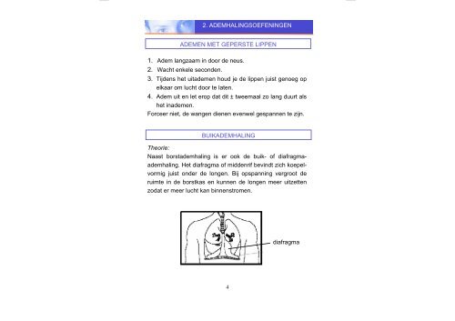 Kinesitherapie bij COPD - AZ Vesalius Tongeren