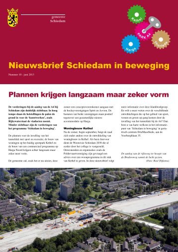 Nieuwsbrief Schiedam in beweging 10 - Gemeente Schiedam