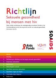 Richtlijn seksuele gezondheid bij mensen met hiv - Soa Aids ...