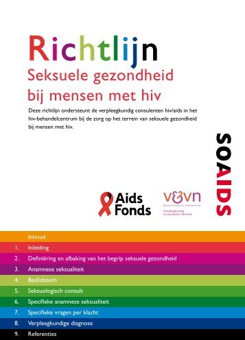 Richtlijn seksuele gezondheid bij mensen met hiv - Soa Aids ...