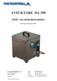 AVFUKTARE DA 290