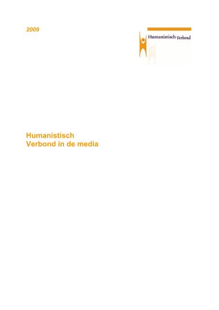 Humanistisch Verbond in de media