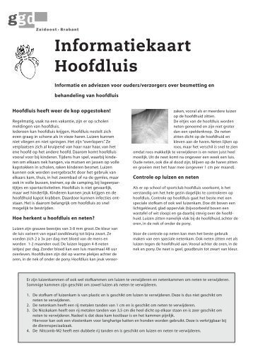 Hoofdluis - De Rietpluim