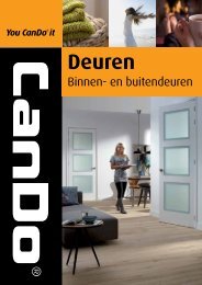 Bekijk de complete CanDo deurenfolder. - Bouwmarktconcurrent