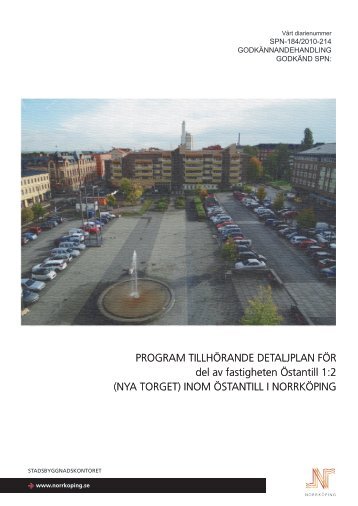 NYA TORGET - Norrköpings kommun