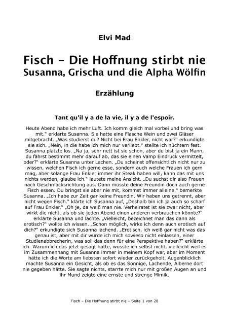 Fisch - Die Hoffnung stirbt nie