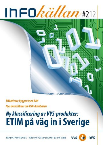 ETIM på väg in i Sverige - VVS-Information Data AB