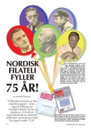 75-årsjubileum - Nordisk Filateli