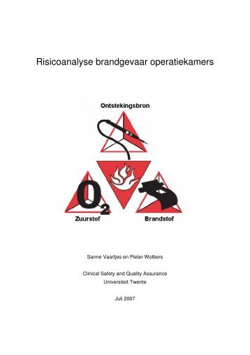 Risicoanalyse brandgevaar operatiekamers - Medisch Spectrum ...