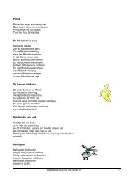 Liedjesboek - Kinderdagpaleis La Luna