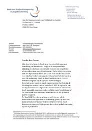 Brief Ontwikkelingen herstelrecht - Raad voor Strafrechtstoepassing ...