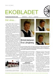 Ekobladet nr 1, 2012 - Ekomuseum Bergslagen