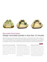 Design removable partials in less than 15 minutes - 3Shape