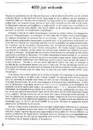 4000 jaar wiskunde - Jan P. Hogendijk.