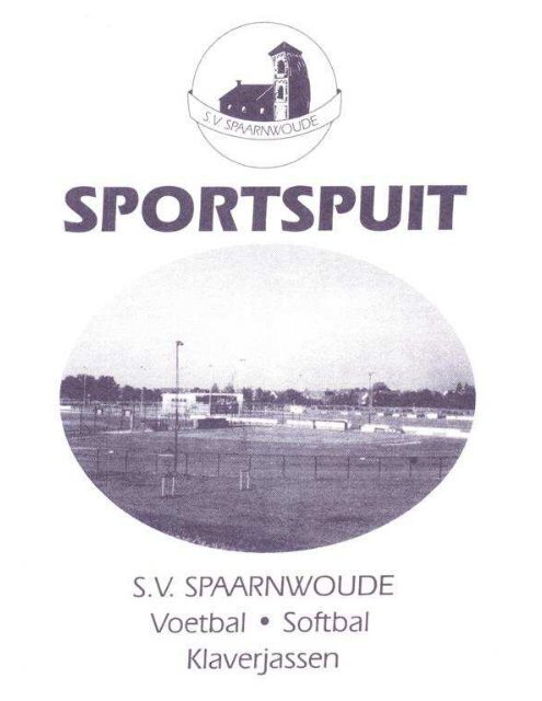 Full page fax print - SV Spaarnwoude