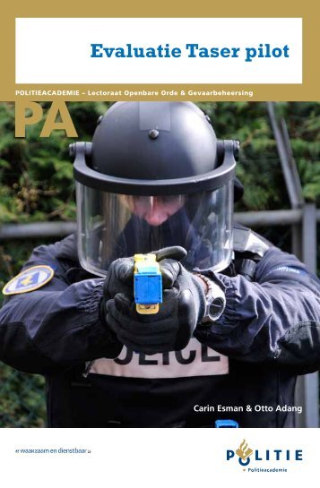Evaluatie Taser pilot - Politieacademie
