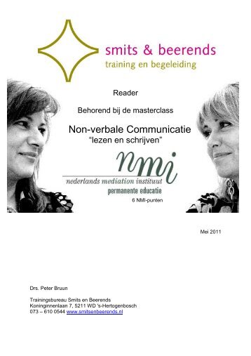 Non-verbale Communicatie - Smits & Beerends