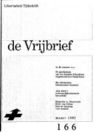 Vrijbrief 166 (maart 1992) - Libertarian.nl