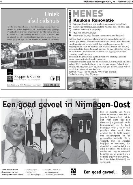 NIEUW - De Wijkwebsite voor Nijmegen-Oost