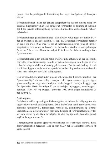 Den almene boligsektors fremtid.pdf - Ministeriet for By, Bolig og ...