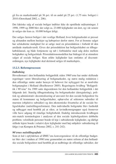 Den almene boligsektors fremtid.pdf - Ministeriet for By, Bolig og ...