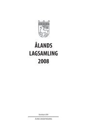 ÅLANDS LAGSAMLING 2008