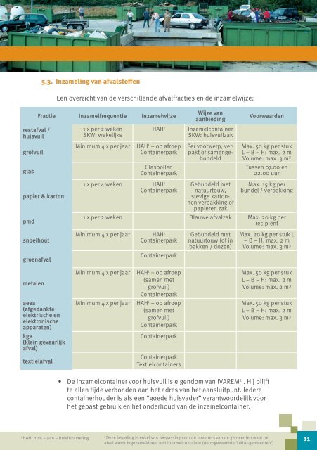 brochure die de belangrijkste regels van het ... - Gemeente Duffel