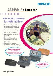 Pedometer - Omron Healthcare