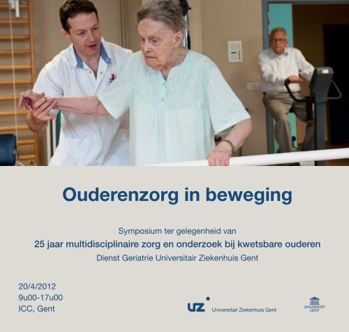 Ouderenzorg in beweging - UZ Gent